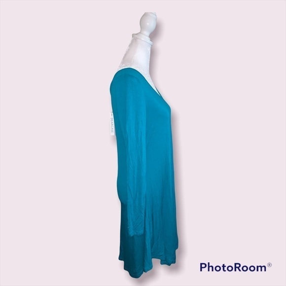 Dearcase Blue Long Sleeve Swing T-Shirt Size Medium NWT - Picture 4 of 7